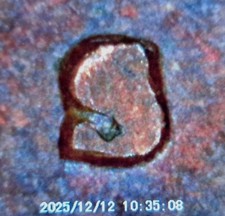 S/S RPM ~ 1974 S Lincoln Memorial Cent Penny 1C ~ Repunched Mint Mark 