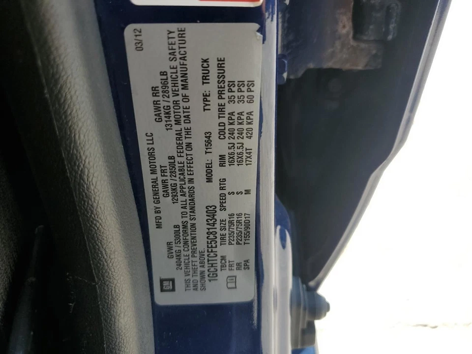 Espejo retrovisor con telemática Onstar Opt UE1 compatible con 09-12 CANYON 3643733 Foto 2 de 4