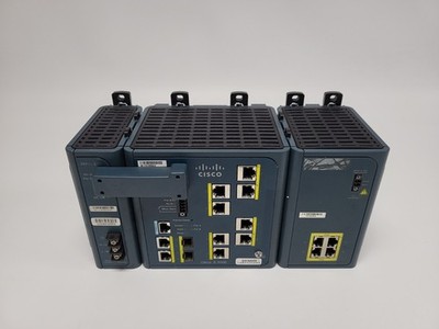 Cisco IE-3000-8TC Industrial 8-Port Switch 10/100, SFP, L2 w/Power Supply, PoE