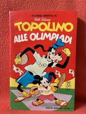 Topolino Alle Olimpiadi Classico Walt Disney Prima Serie Ottimo Edicola Vedi Fot
