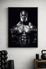 Bodybuilding Motivation Poster Gym Room Wall Decor