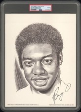 1973 Linnett Portraits Basketball Oscar Robertson PSA 4