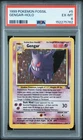 1999 Pokemon Gengar 5/62 Fossil Holo PSA 6