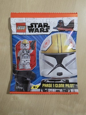 Lego Star Wars - Phase 1 Clone Pilot Paper Bag - Sealed L0002231 - sw1425