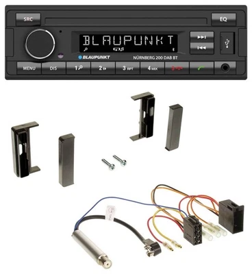 Blaupunkt USB DAB MP3 Bluetooth Autoradio für Audi TT (1998-2006) - ISO - Bild 1 von 4