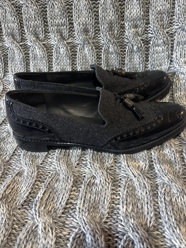 Pan con borlas Stuart Weitzman Guy Thing, venta al por menor de $315, ¡usado una vez! Talla US 9, S96 Foto 3 de 4