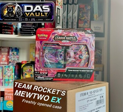 Pokemon Team Rocket's Mewtwo ex League Battle Deck Sealed New