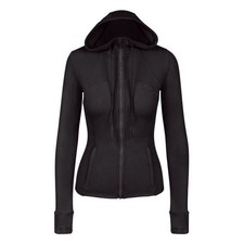 EBW FIT Defined Hooded Yoga Jacket Buttery Soft Pockets