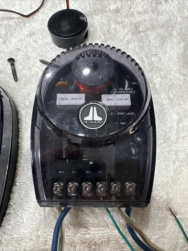 JL Audio C2-650-XO Crossover con Altavoces Tweeter C2 Evolution bidireccional 19615 HD Foto 3 de 4