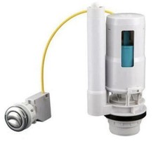 Toilet Dual Flush Valve & Round Push Button Cistern Kit SAS-CFVR Brand New