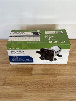 SHURFLO 4008-101-E65 3.0 Revolution Water Pump , Grey