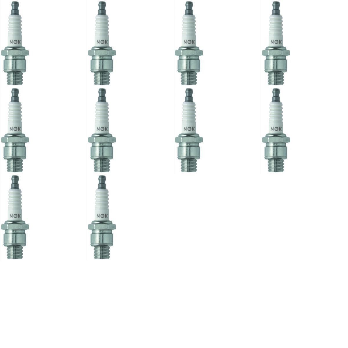 NGK 6431 Spark Plug Pack of 10 for Chevrolet Bel Air Caprice Impala 4.1L 69-70