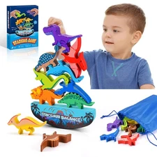 Dinosaur toy 3-6 years - gift boy child game smart games Montessori
