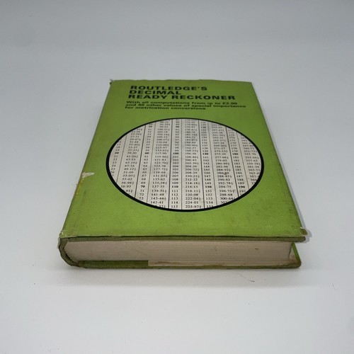 Decimal Ready Reckoner, Routledge, Routledge und Kegan Paul SPS, - Bild 2 von 13