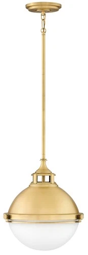 Hinkley Lighting 4834 Fletcher 2 Light 14"W Pendant - Brass - Picture 3 of 9