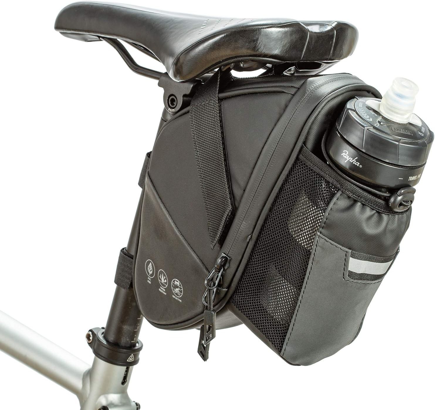 Sacoche de selle vélo UBORSE pour randonnée et vélotaf quotidien sous la pluie