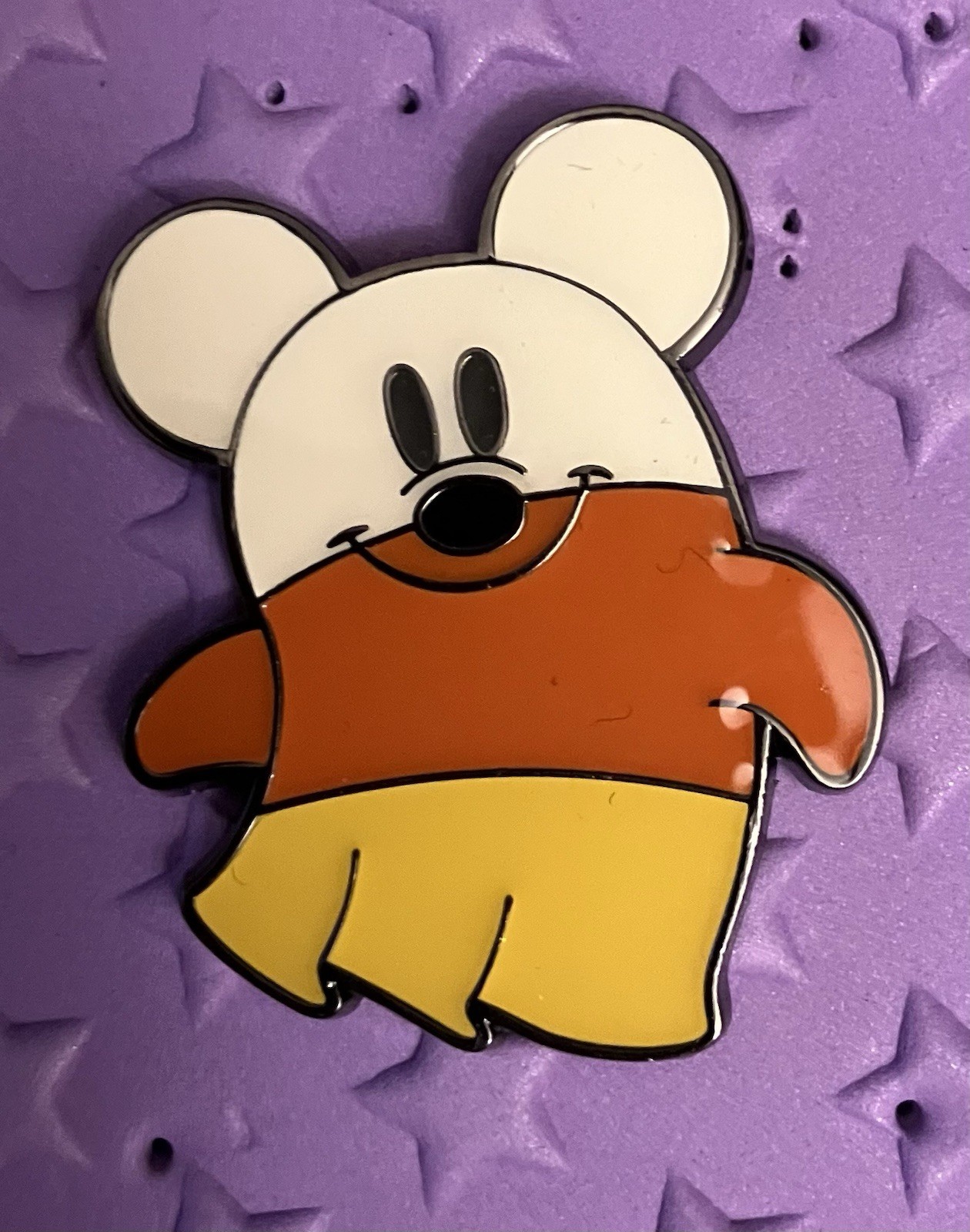 Loungefly Disney Halloween Ghost Mystery Box Enamel Pin - Candy Corn Ghost