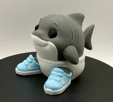 Baby Tralalero Tralala | Italian Brainrot 3D Printed Figurine