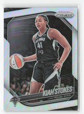 2025 Panini Prizm WNBA #58 Kiah Stokes Silver Prizms