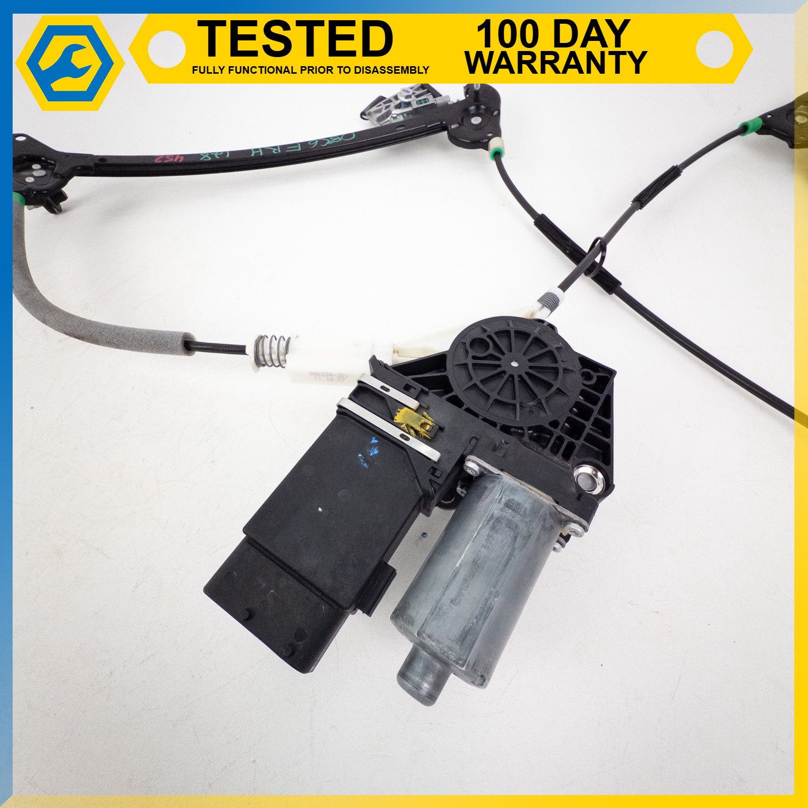 05-13 CHEVROLET CORVETTE C6 FRONT RIGHT POWER WINDOW REGULATOR MOTOR ASSEMBLY OE