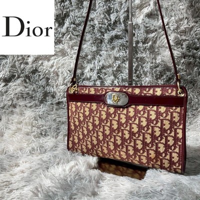 Popular Dior Handbag   Canvas Trotter   Bordeaux