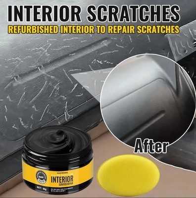 1pc Car Interior Scratch Repair Cream   Dashboard & Plastic Surface Restorer*