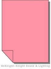 Lee Filters 157 Pink Lighting Gel Sheet