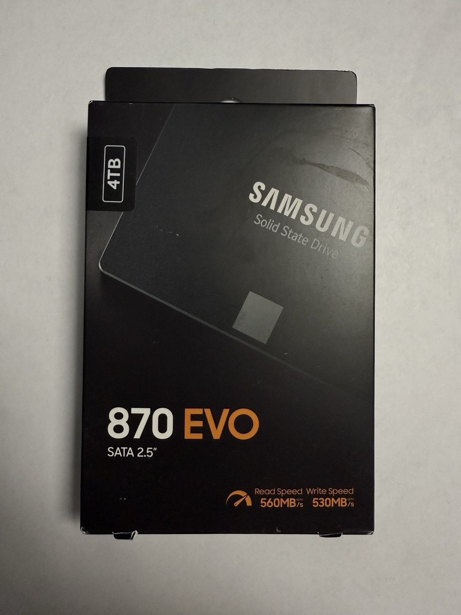 Samsung 870 EVO 4TB 2.5 Samsung 870 EVO 4TB 2.5