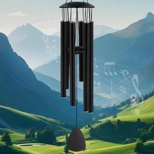 Wind Chimes for Outside Large Aluminum Deep Tones & Soothing Melodies Ideal