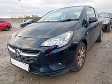 FOR BREAKING - 2017 VAUXHALL CORSA 1.4 DESIGN 3DR MANUAL PETROL 	B14XER BLACK