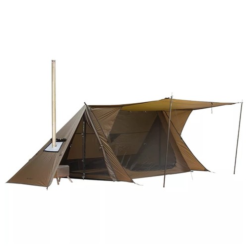Hot Tent Bushcraft Tent, STOVEHUT 20 2.0 Ultralight Shelter with 4 Poles for ...