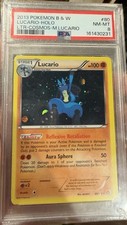 Lucario 80/113 Legendary Treasures Promo Cosmos Holo✨LOW POP ✨NEW CERT✨PSA 8✨ on eBay