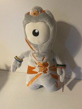 OFFIZIELLES Olympisches Paralympisches Maskottchen London 2012 Wenlock Plüschtier Kuscheltier mit Etikett