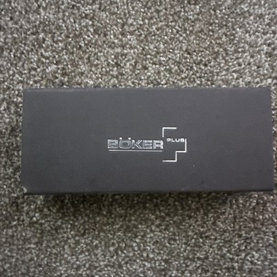 Limited Edition Rare Böker Plus Black Metal Handle SS