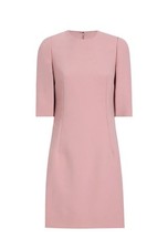 Dolce & Gabbana Women's Stretch Wool Dress Silk Lining, Size 44 It 8 US 