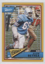 2018 Panini Classics Legends Timeless Tributes Gold 53/99 Elvin Bethea HOF 9o3