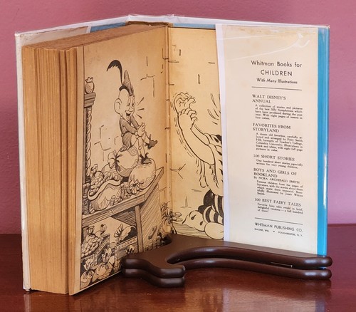 1937 FIRST EDITION MICKEY MOUSE THE GOLDEN TOUCH BY WALT DISNEY WITH DUST JACKET - Imagen 24 de 24
