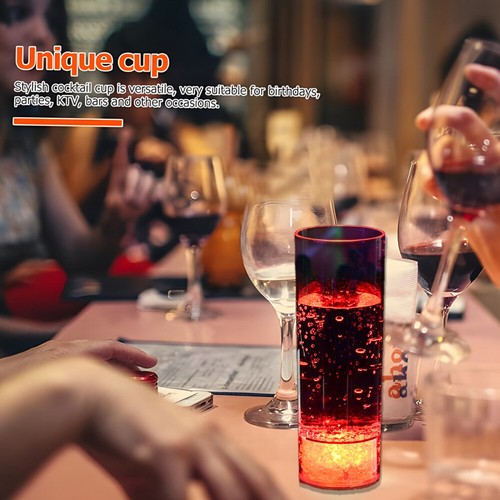 Beleuchtete Weingläser 400ML Partyglas Farbwechsel bunt LED Schnapsglas DE - Bild 11 von 12