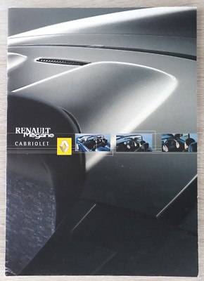 Renault Megane Cabriolet Brochure 2002  Expression Dynamique Plus Privilege Plus