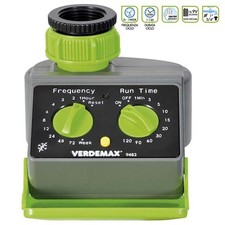 CENTRALINA ANALOGICA per impianti di irrigazione VERDEMAX - Timer analogico 9483
