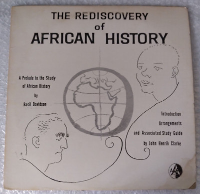 Basil Davidson John Henrik Clarke Rediscovery African History LP 1969 Amie Rare