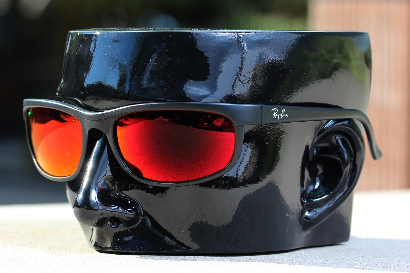 Polarized Ikon Replacement Lenses For Ray Ban Rb27 Predator 2 62mm Red For Sale Online Ebay