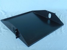 2U Steel Cantilever Deep Rack Shelf for 19" Racks - Black 19" Deep