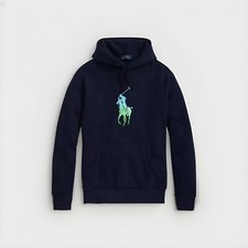 POLO RALPH LAUREN Hoodie Big Pony Fleece Sweater Men  s Size XS NWT 148