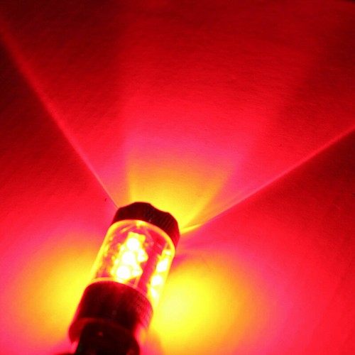 2x BA15S 1156 80W Red LED Bulb for Car Turn Brake Tail Stop Light Indicator 12V - Picture 4 of 10