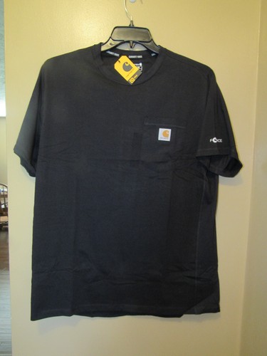 NWT MEN'S MEDIUM RELAXED FIT SS CARHARTT FORCE UPF 25 POCKET T-SHIRT