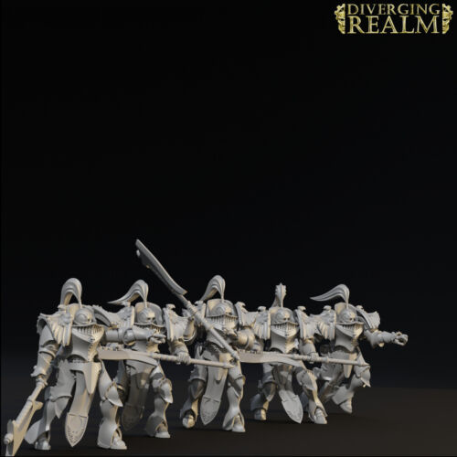 Diverging Realms - Sisters of the Coven Antianeirai Heavy Armour Squad x 5 - Imagen 3 de 4