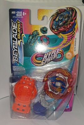 Hasbro Beyblade Burst Rise Hypersphere Glyph Dragon D5 Starter Pack