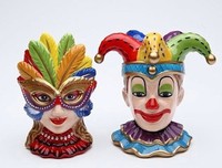 Salt And Pepper Set Venetian Mask, New, Free Shipping on sale Salt And Pepper Set Venetian Mask, New, Free Shipping on sale