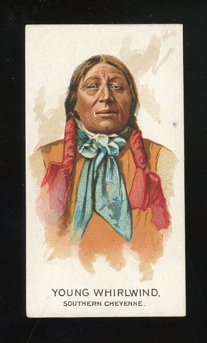1888 N2 Allen & Ginter #50 Young Whirlwind
